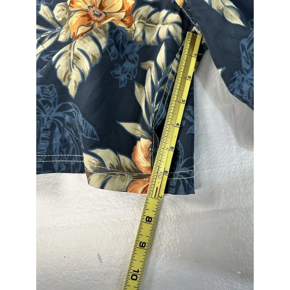 NWT Caribbean Swim Shorts Trunks Men's XL Lined‎ Tropical Floral Island Palm Sea